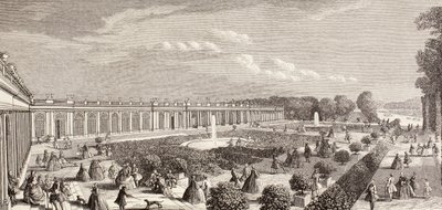 Le Grand Trianon, Versailles, nel XVIII secolo, da 